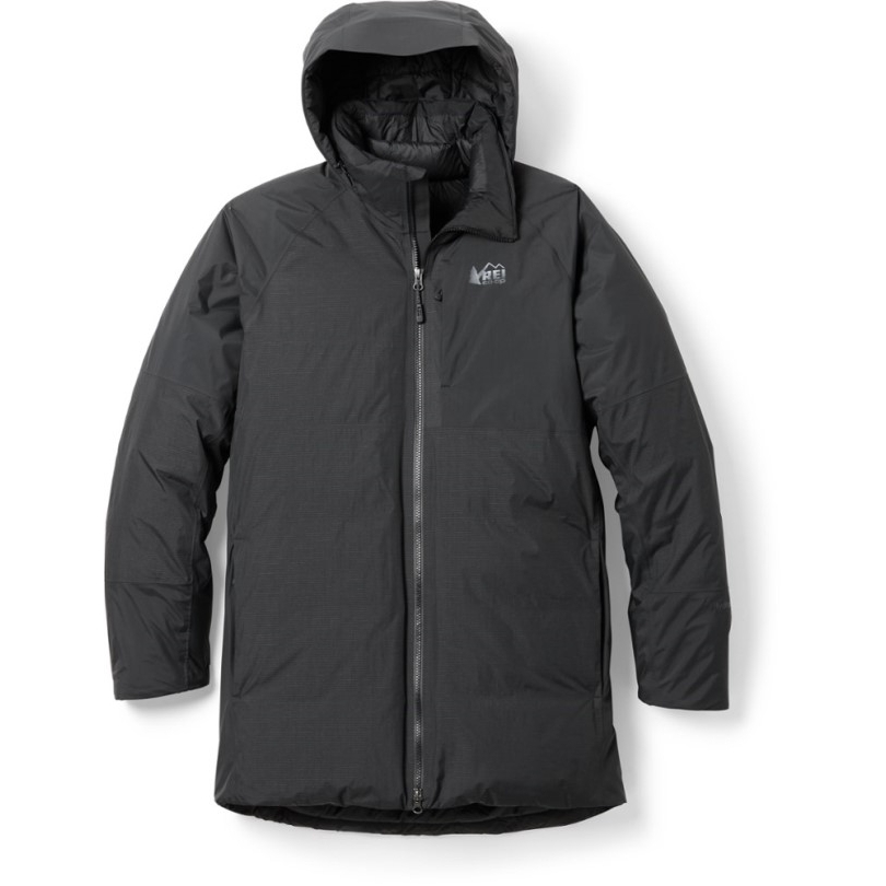 Black Rei Coop Stormhenge Daunen-Hybrid-Parka Für Herren