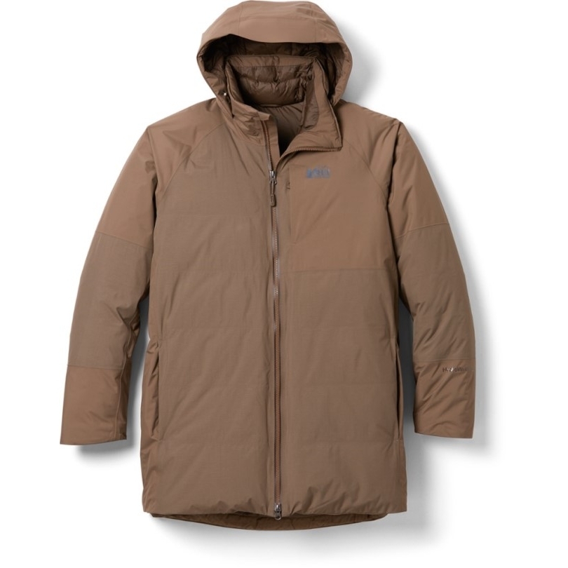 Brown Rei Coop Stormhenge Daunen-Hybridparka Herren