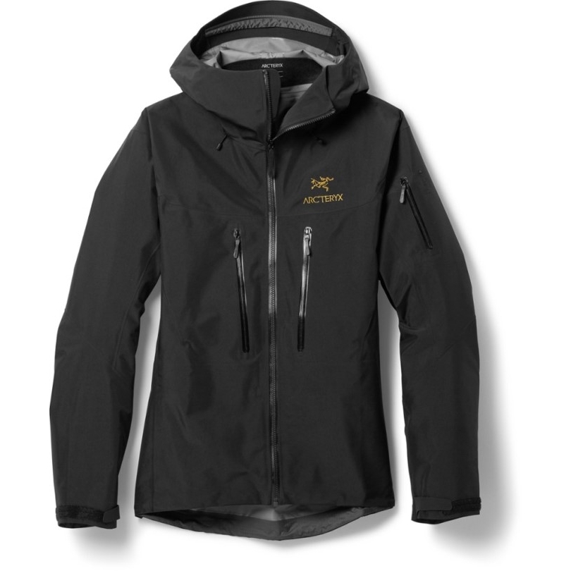 Schwarze Arc'teryx Alpha Sv Jacke Herren Rei Coop