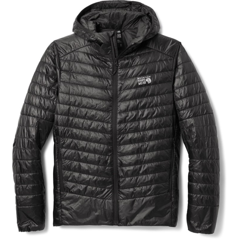 Rei Coop Mountain Hardwear Geistschatten Isolierter Hoodie Herren Schwarz