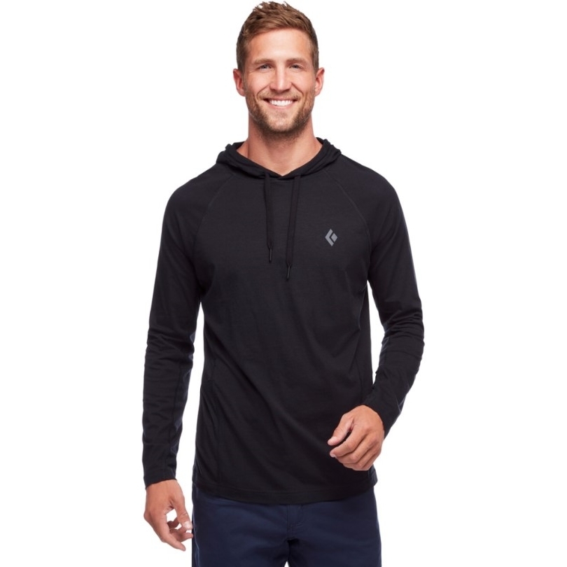 Rei Coop Schwarz Black Diamond Felsen Hoodie Herren