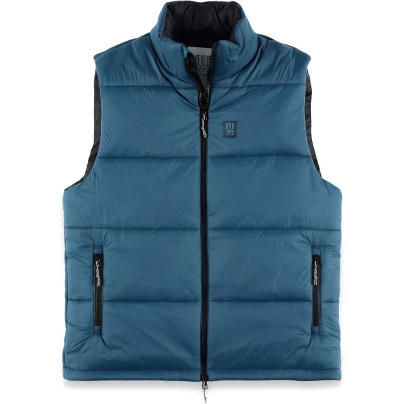 Rei Coop Blue Topo Designs Bergpuffer Isolierte Weste Männer