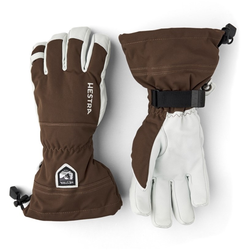 Braune Hestra Handschuhe Heli Isolierte Handschuhe Rei Coop