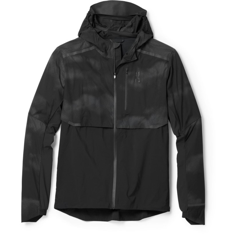 Schwarz Rei Coop On Weather Lumos Laufjacke Herren