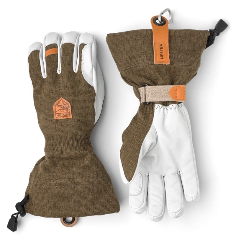 Olive Rei Co-op Hestra Handschuhe Army Leather Patrol Isolierte Stulpenhandschuhe