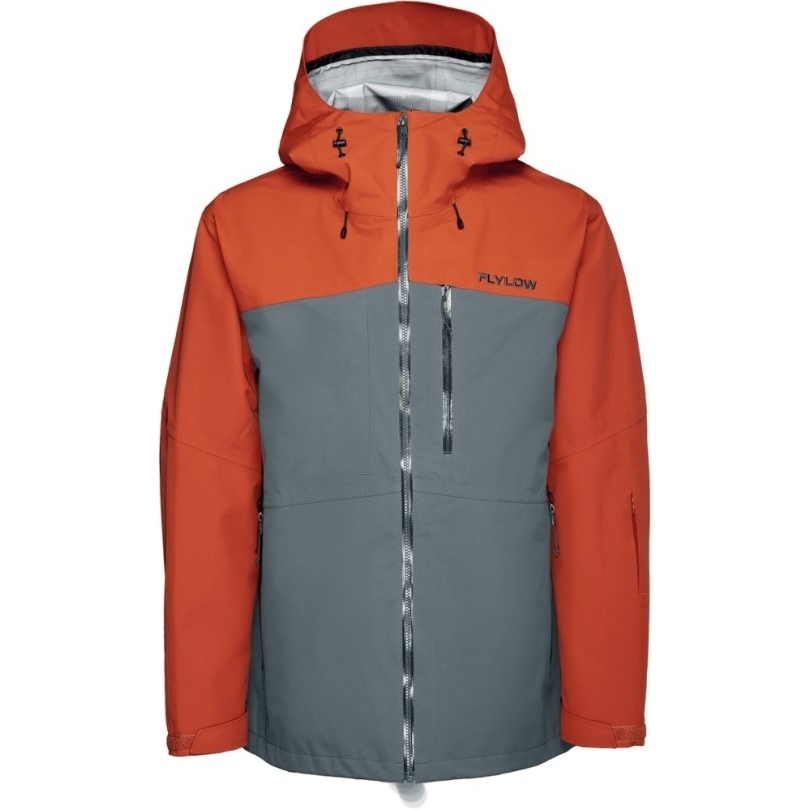 Rustikale Arame Rei Coop Flylow Quantum Pro Jacke Herren