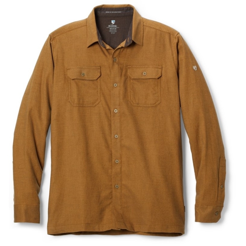 Rei Coop Teak Kuhl Dillingr Flanellhemd Herren