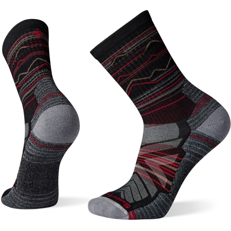 Schwarz Smartwool Leistung Wanderung Leichte Kissen Bergkette Crew Socken Herren Rei Coop