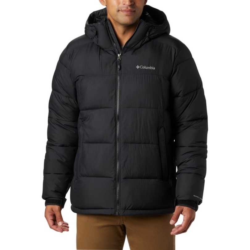 Rei Coop Columbia Pike Lake Kapuzenisolierte Jacke Herren Schwarz