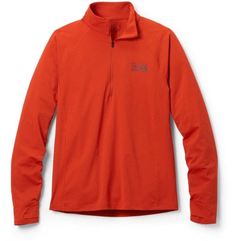 Mountain Hardwear Mountain Stretch Half-zip Hemd Herren Rot Rei Coop