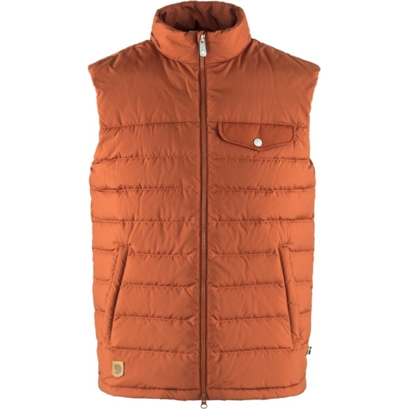 Fjällräven Greenland Daunenweste Herren Rei Coop Autumn Leaf