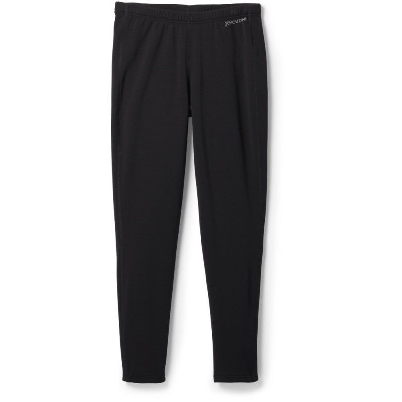 Houdini Lange Power Strumpfhose Männer True Black Rei Coop