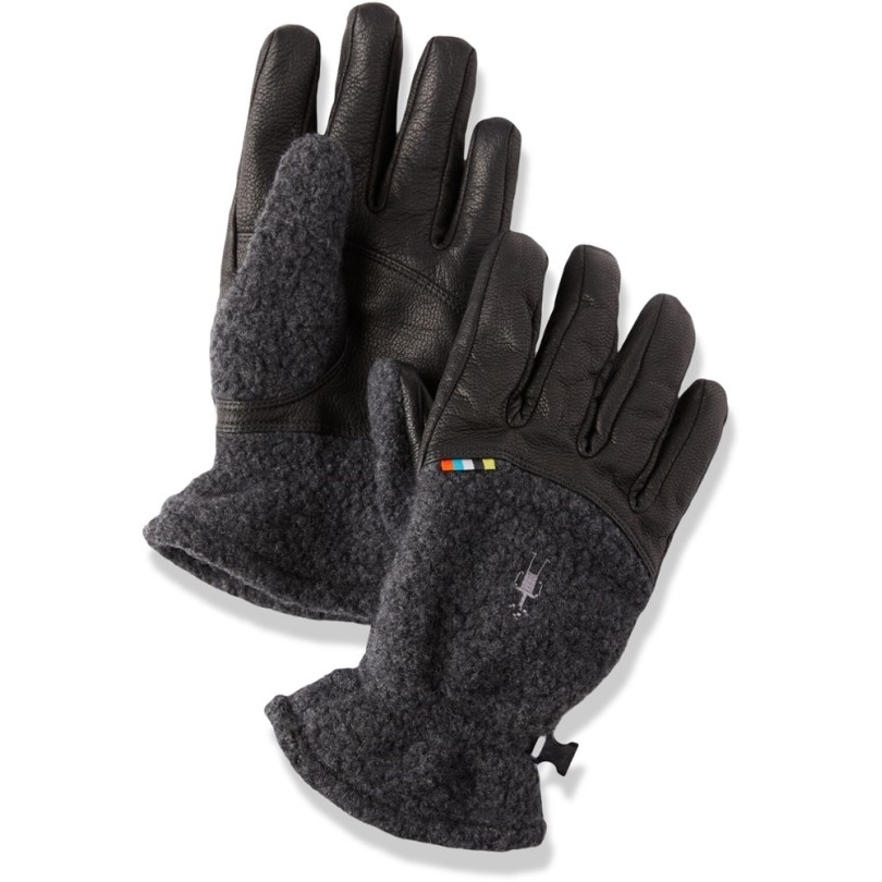 Charcoal Smartwool Trail Ridge Sherpa-Handschuhe Rei Co-op