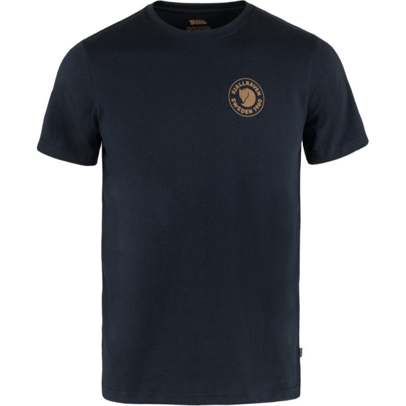 Dunkelmarine Rei Co-op Fjällräven 1960 Logo T-shirt Herren