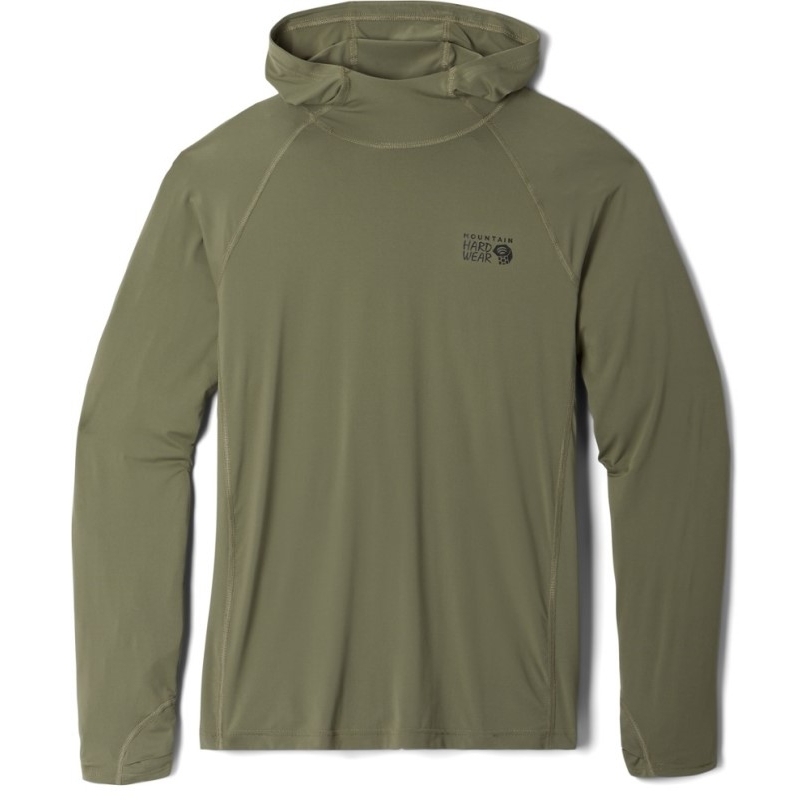 Grüner Rei Coop Mountain Hardwear Crater Lake Hoodie Herren