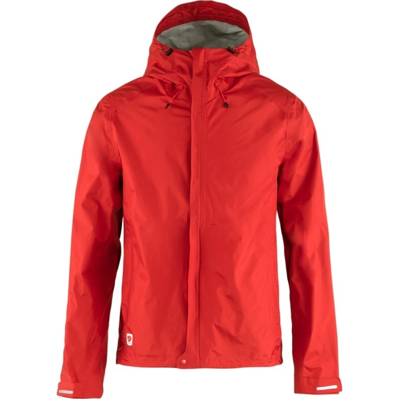 True Red Rei Co-op Fjällräven High Coast Hydratic Jacket Men