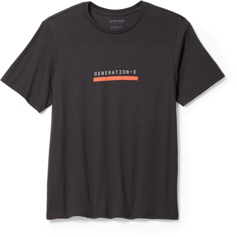 Schwarzes T-Shirt Der Genossenschafts-Generation E Von Rei
