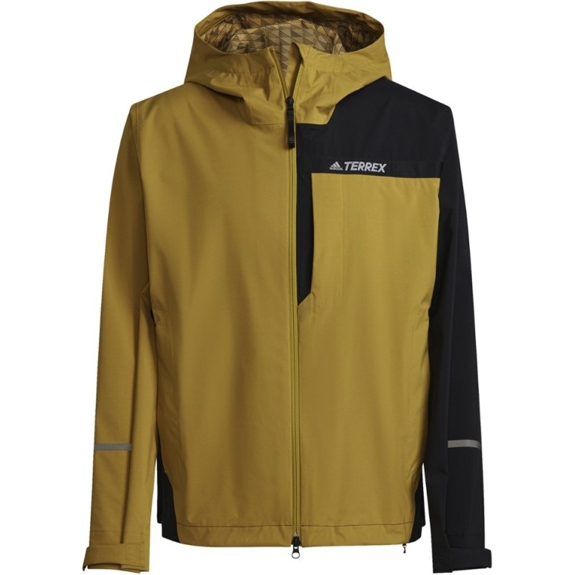 Adidas Terrex Multi 2,5 Lagen Rain.rdy Jacke Herren Rei Coop Olive