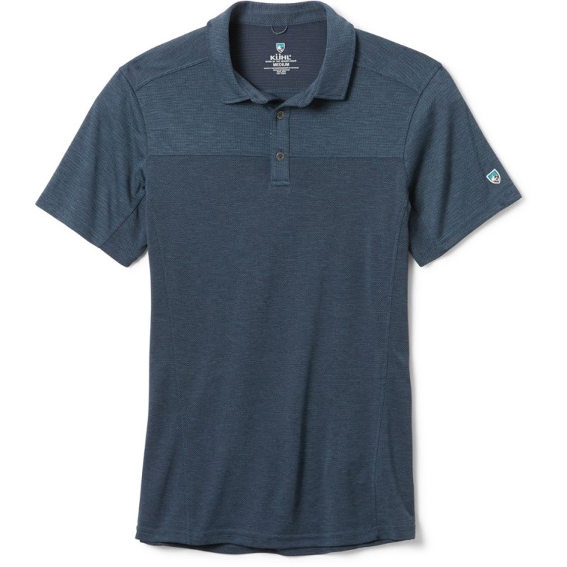 Rei Coop Blue Kuhl Engineered Poloshirt Herren
