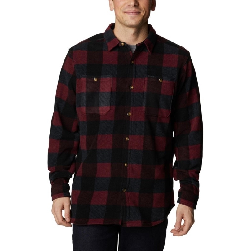 Rei Coop Columbia Flare Gun Fleece-overshirt Herren Elderberry Multi