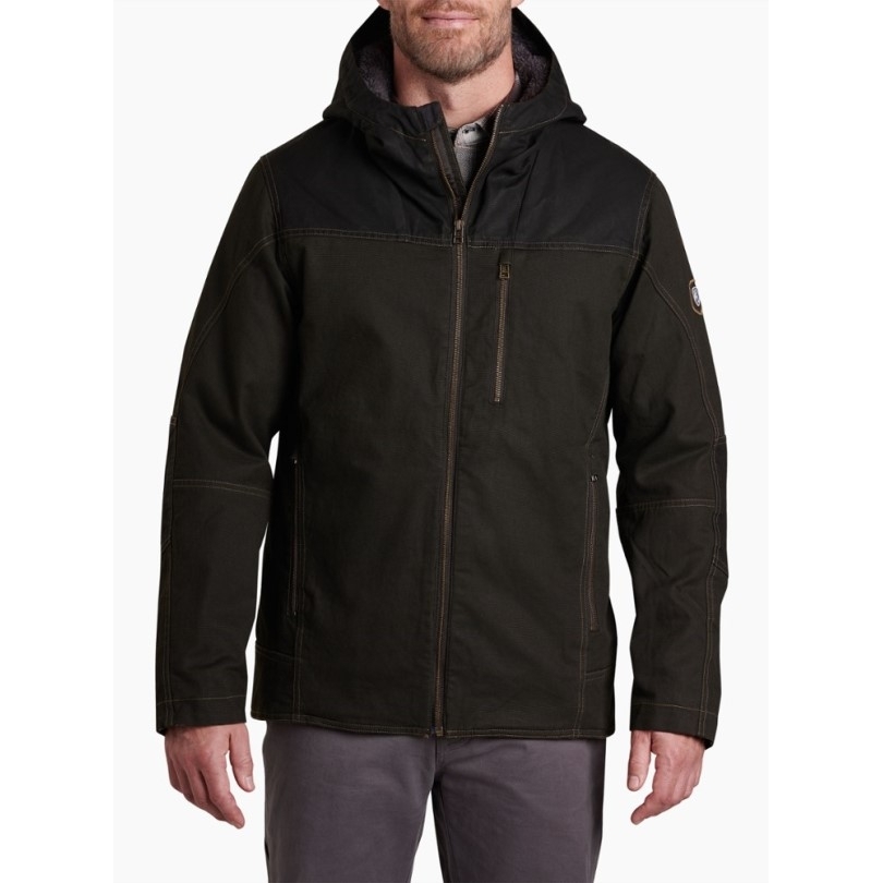 Espresso Rei Co-op Kuhl Law Mit Fleece Gefütterter Hoodie Herren