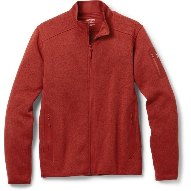 Bordeaux Arc'teryx Covert Fleece Cardigan Herren Rei Coop