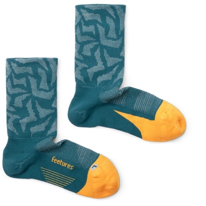 Rei Co-op Savage Teal Footsures Elite Light Cushion Mini Crew Socken