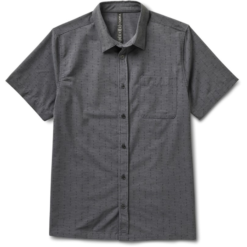 Charcoal Arrows Rei Co-op Vuori Bridge Button-Down-Hemd Herren