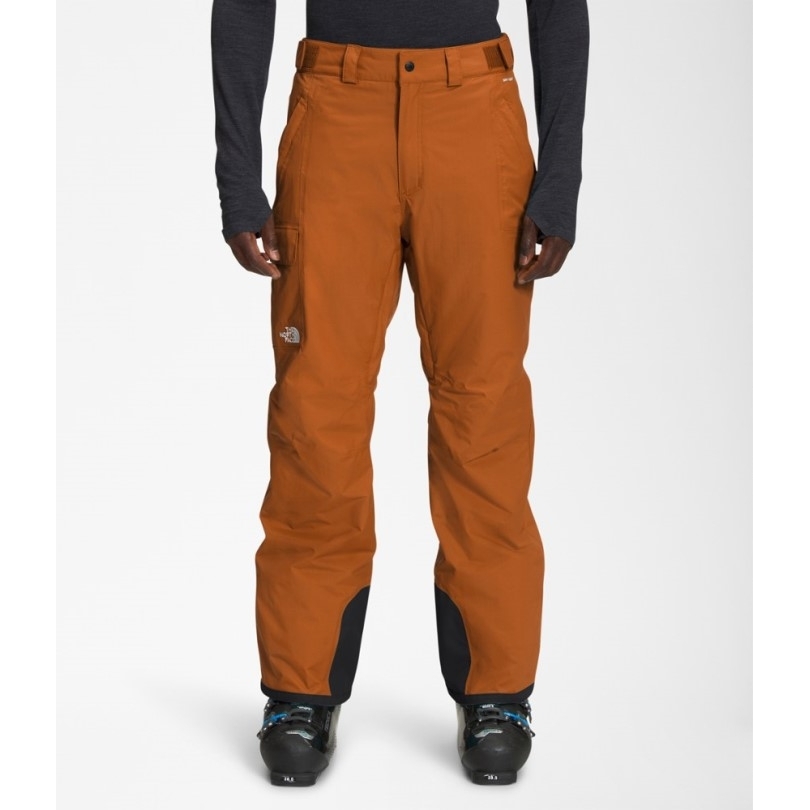 Braune Rei Coop The North Face Freiheit Isolierte Schneehose Herren
