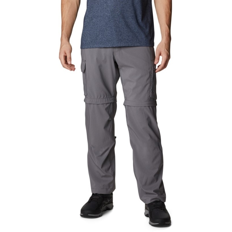 Rei Coop Columbia Silber Ridge Dienstprogramm Wandelbare Hose Herren Grau