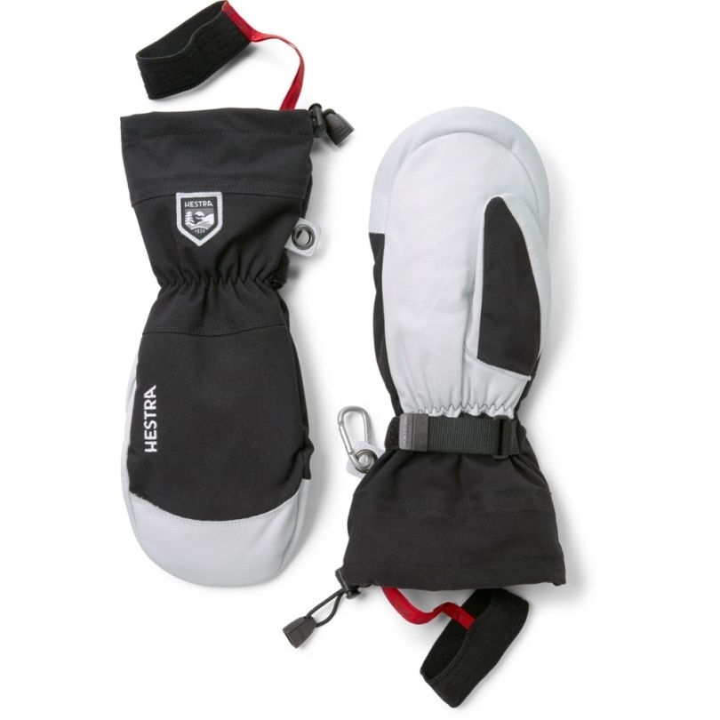 Hestra Handschuhe Heli Isolierte Fäustlinge Rei Coop Schwarz