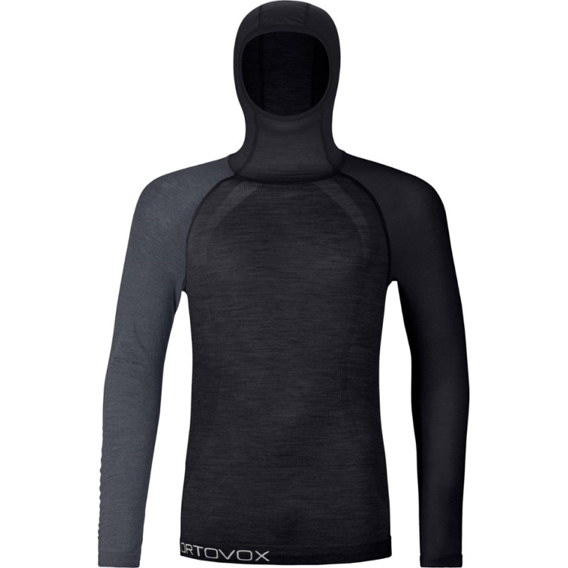Black Ortovox 120 Comp Light Baselayer Hoodie Herren Rei Coop