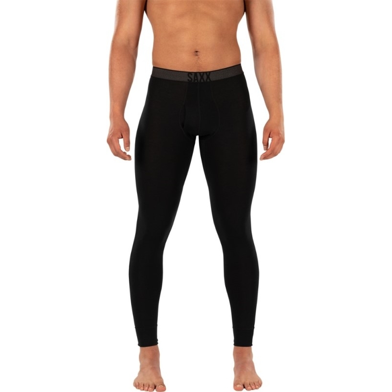 Saxx Roast Master Mittelschwere Baselayer-Hose Herren Rei Coop Schwarz