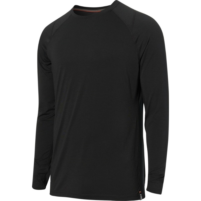 Rei Co-op Black Saxx Roast Master Midweight Crew Base Layer Top Herren