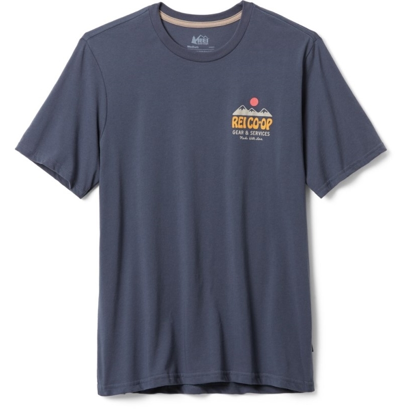 Blaues Rei Co-op Trail Liefert T-Shirt