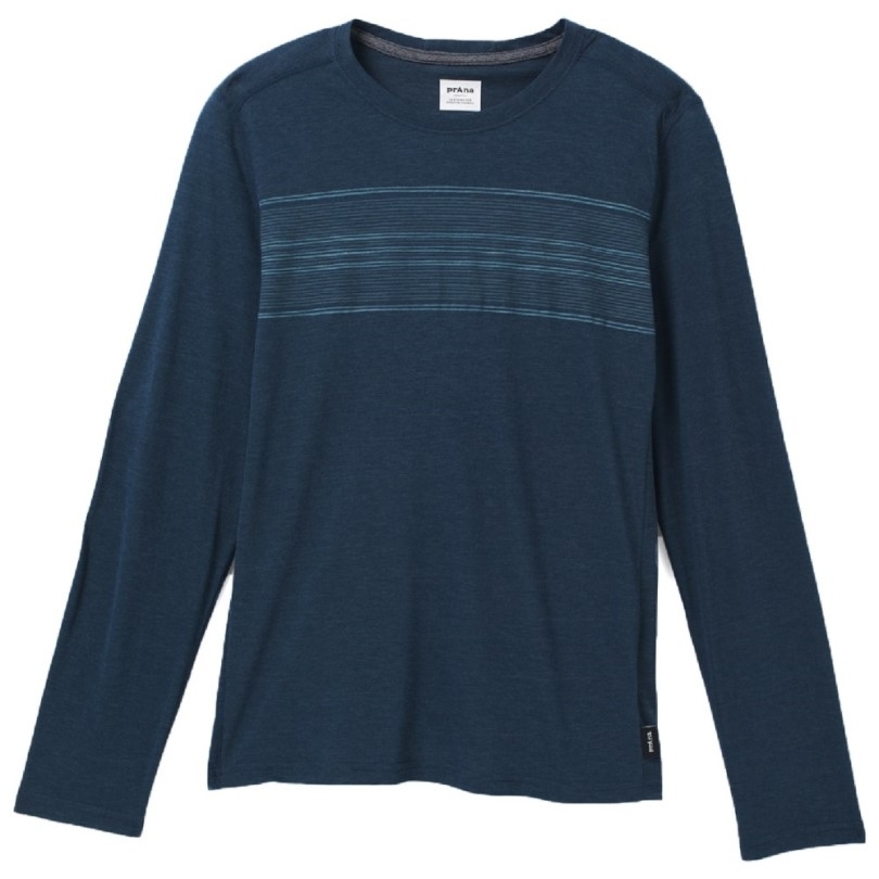 Nautical Stripe Rei Co-op Prana Prospect Heights Grafik-Langarmhemd Für Herren