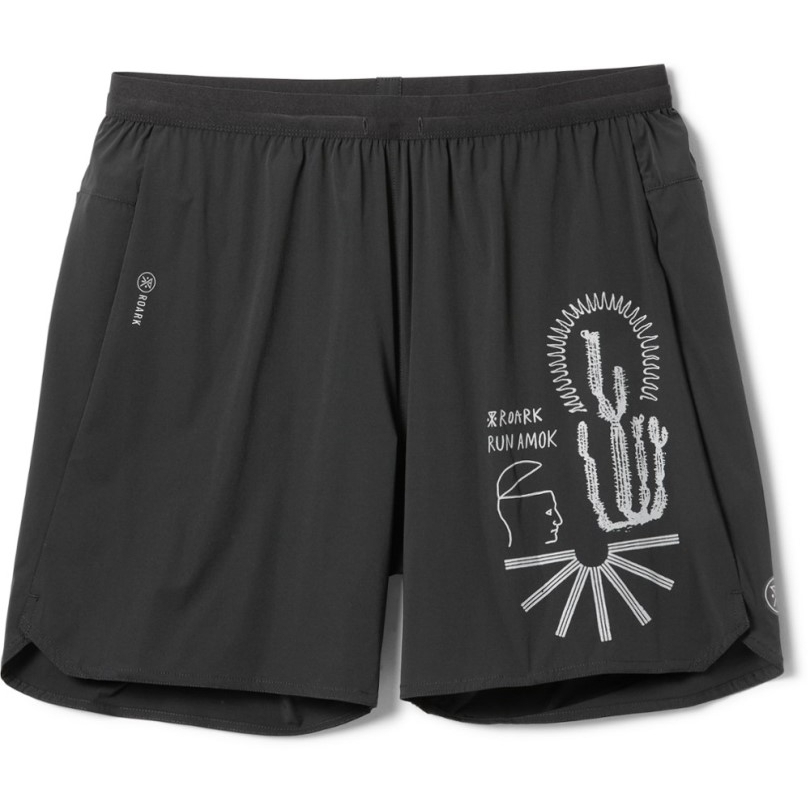 Roark Run Amok Alta 7 Shorts Herren Schwarz Rei Coop