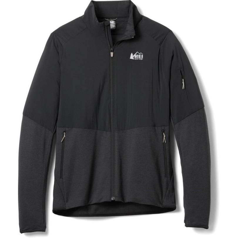 Schwarze Rei Coop Swiftland Isolierte Laufjacke Herren