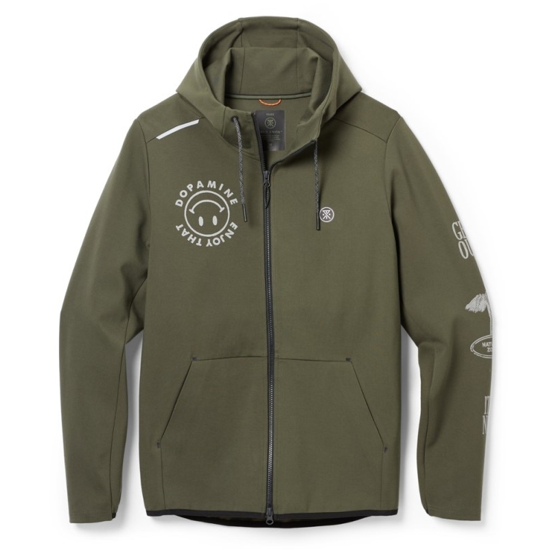 Military Roark Run Amok El Morro Fleece-Hoodie Rei Coop