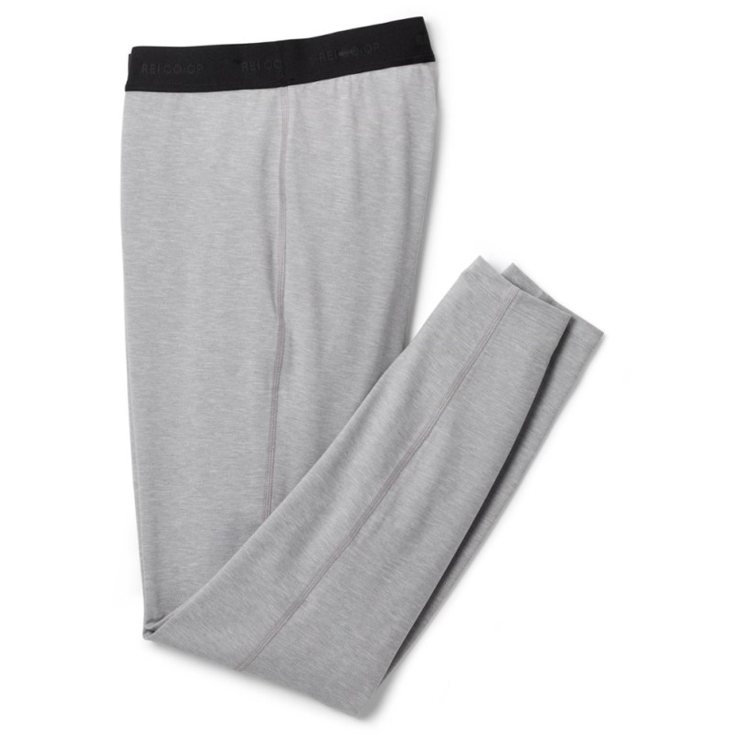 Alloy Grey Rei Coop Midweight Base Layer Bottoms Men