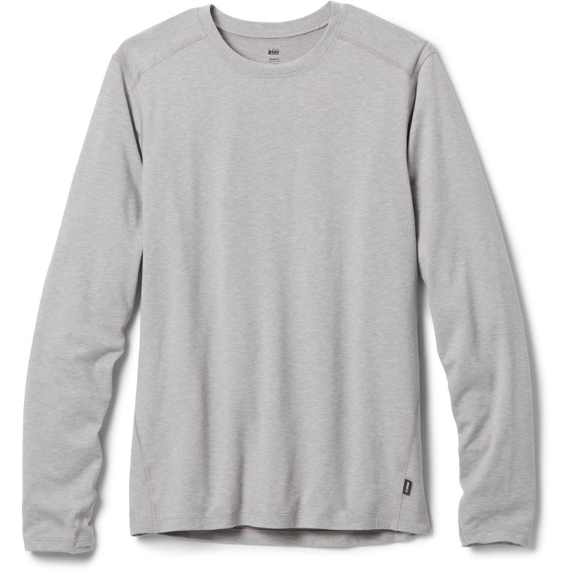 Alloy Grey Rei Coop Mittelschwere Langarm-Baselayer Für Männer