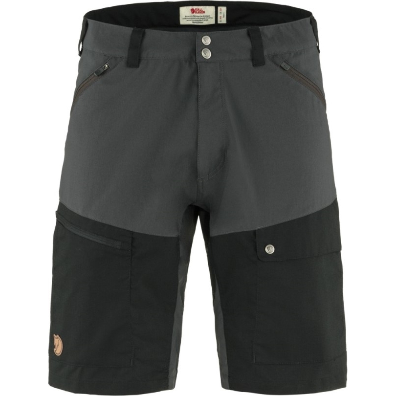 Schwarze Rei Coop Fjällräven Abisko Hochsommer Shorts Herren