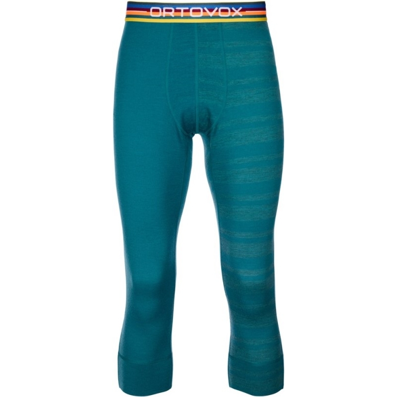 Grün Ortovox 185 Rock'n'wool Kurze Unterwäschehose Herren Rei Coop