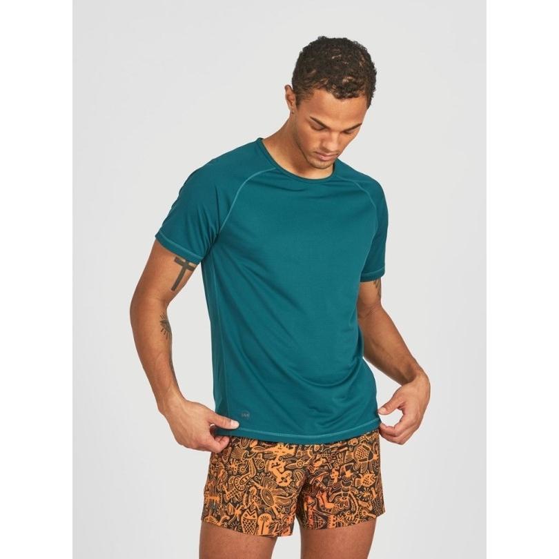 Rei Coop Janji Helio Tech T-shirt Herren Ozean