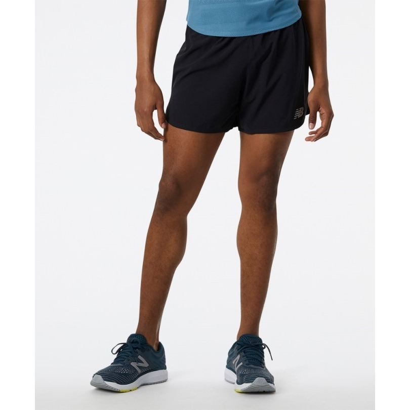 Schwarz Rei Coop New Balance Impact Run Shorts Herren 5 Schrittlänge