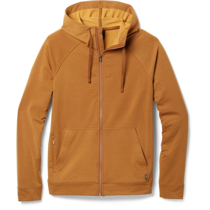 Brauner Rei Co-op Beyonder Hoodie Mit Durchgehendem Reißverschluss Herren