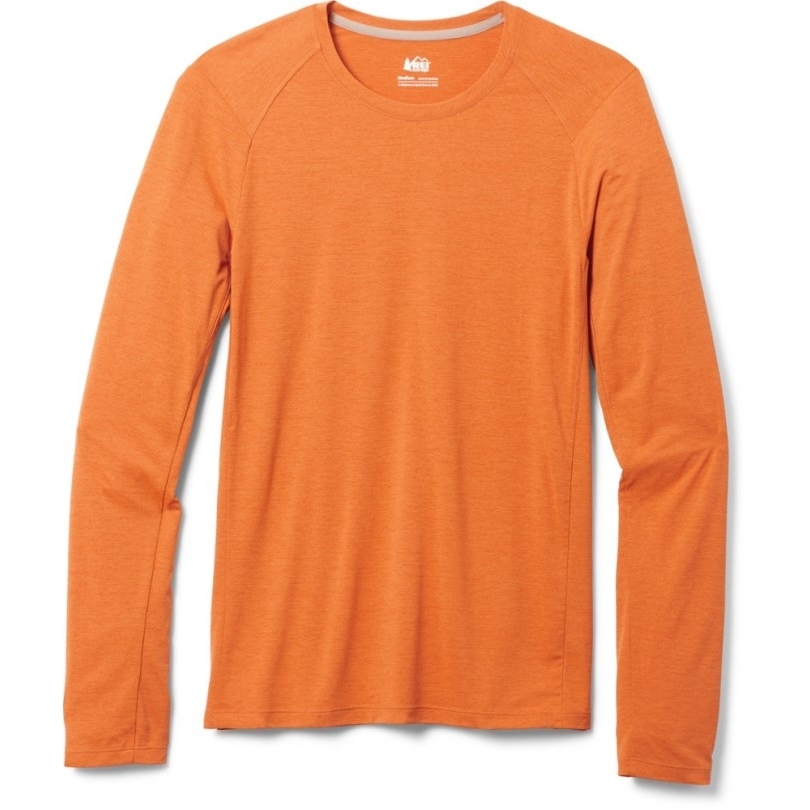 Cassia Bark Rei Coop Schnellland Langarm Lauf T-shirt Herren