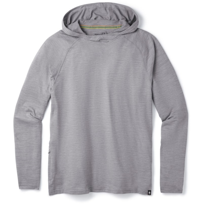 Hellgrau Rei Co-op Smartwool Merino Sport Hoodie Herren
