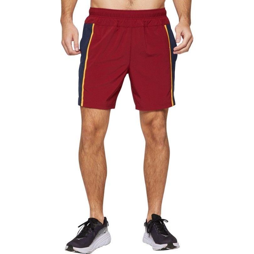 Gelbe Fourlaps Bolt Shorts Herren 7 Schrittlänge Rei Co-op