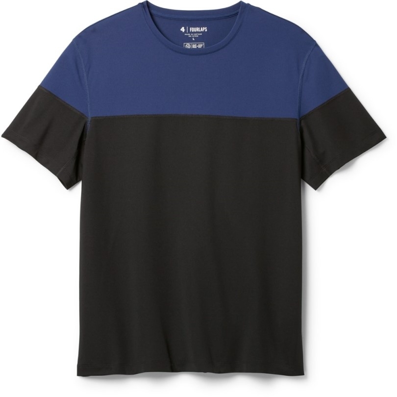 Fourlaps Smash T-shirt Herren Sea-black Rei Coop